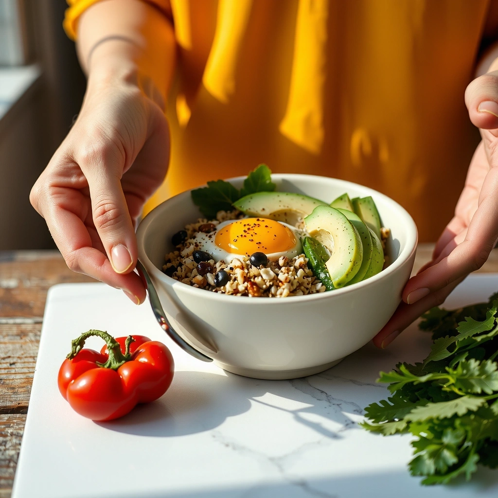Gesunde Zubereitung von Nahrungsmitteln